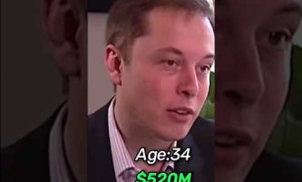 Elon Musk Evolution 💸💸💸 #elonmusk #evilution #shorts #viral #short #like #money #age #years #geld (: