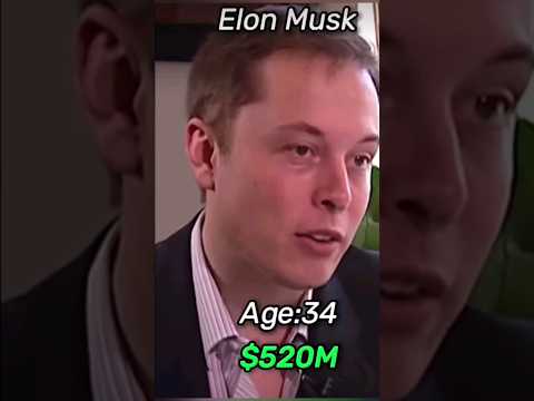 Elon Musk Evolution 💸💸💸 #elonmusk #evilution #shorts #viral #short #like #money #age #years #geld (: