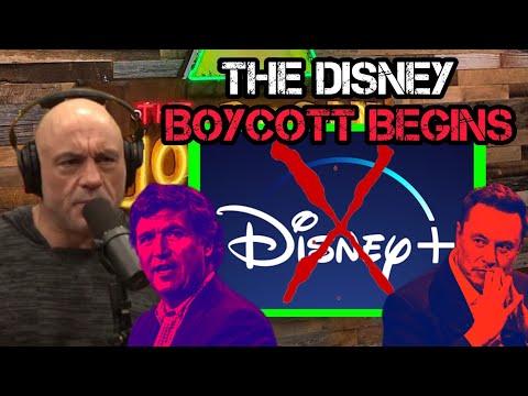 Joe Rogan and Tucker Carlson DEFEND Elon Musks "Go **** yourself" to Disney