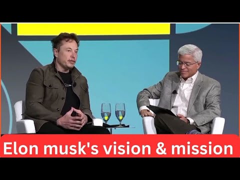 Interview: Elon musk's vision & mission on Car, X, Sustainable energy