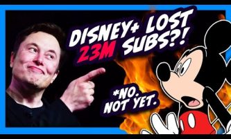 Disney Plus Lost 23 MILLION Subscribers Overnight Because of Elon Musk?! (No, Not Really.)