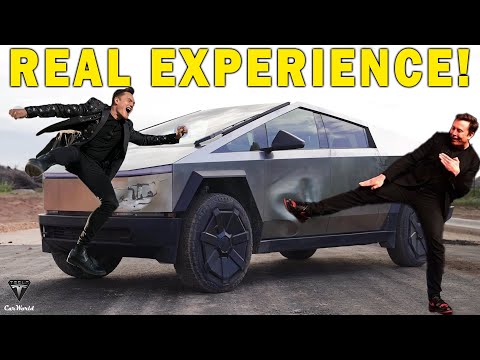 Elon Musk Unveils "Tesla Cybertruck 48V Version", Real Experiences World’s First Customer Drives!