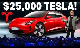 Tesla CEO Elon Musk Unveils $25,000 Tesla Model 2 & SHOCKS The Entire Car Industry!