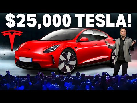 Tesla CEO Elon Musk Unveils $25,000 Tesla Model 2 & SHOCKS The Entire Car Industry!