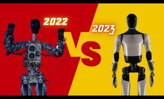 INCREDIBLE Tesla Bot Progress – 2022 vs 2023