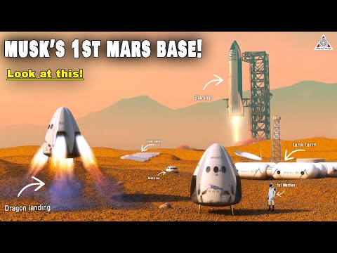 A deep look at Elon Musk's first Mars base!!! - VPS Super