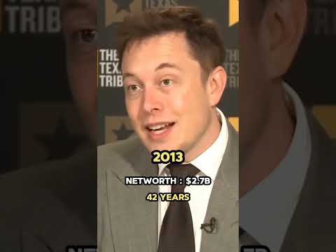 elon musk networth evolution #viral #shorts - VPS Super