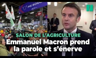 Au Salon de l’Agriculture marqué par des heurts, Emmanuel Macron appelle « au calme »