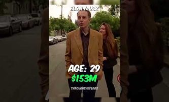 the Evolution of Elon Musk💵#shorts.