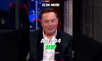 Elon Musk's Net Worth 2024 💵💵#shorts