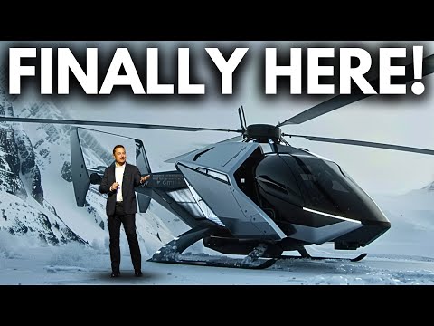 Elon Musk FINALLY ANNOUNCED Tesla's FIRST eVTOL Helicopter 2024 Is HERE!