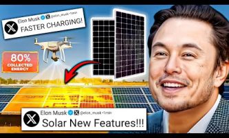 Elon Musk Just UNVEILED A Solar Panel With 50% Efficiency!