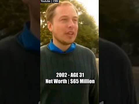 The Evolution Of Elon Musk's Net Worth