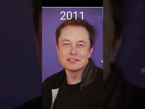 Elon Musk Over The Years 1999-2023 Evolution #shorts #evolution