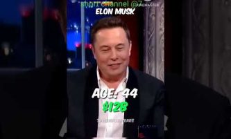 The Evolution of Elon Musk 💵💵💵#shorts