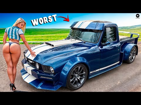 15 SUPER GOOFY Pickup Truck! Level 1000 Shocked Even Elon Musk