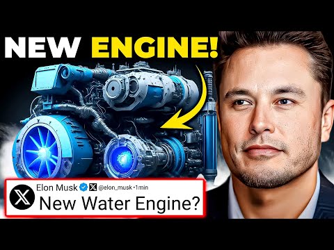 Elon Musk Announces Tesla Switching To Water Engine In 2026!