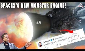 Elon Musk just officially announced SpaceX's NEW Secret Weapon: Raptor 4.0…