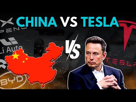 China Electric Vehicles vs Tesla | Can Elon Musk Stay Ahead in the EV Race? #electricvehicle #tesla