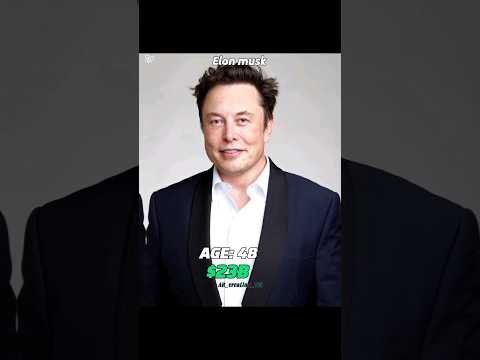 The Evolution of Elon Musk💵💵#shorts