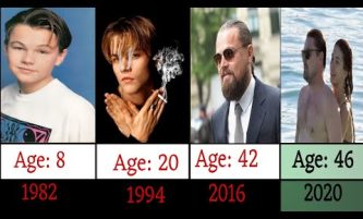 Leonardo DiCaprio – 2yrs to 50yrs Transformation