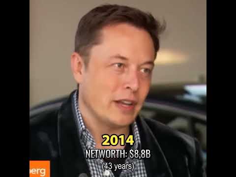 Elon Musk Net Worth Evolution