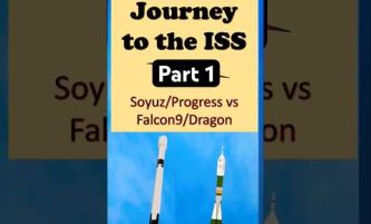 Soyuz vs Falcon 9 – Journey to the ISS part 1. #soyuz #falcon9 #iss