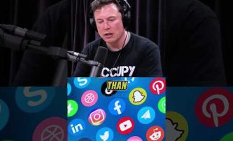 "Social media is cheating" – Elon Musk and Joe Rogan