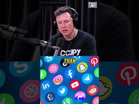 "Social media is cheating" – Elon Musk and Joe Rogan