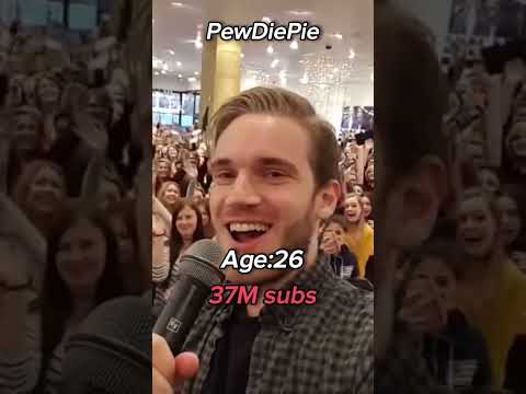 Pewdiepie over the years! #trending #elonmusk #evolution #viral #youtubeshorts