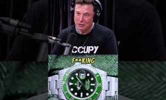 "Rolex watches are too fast" – Elon Musk and Joe Rogan