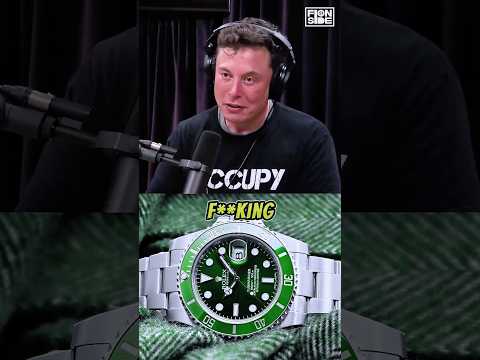 "Rolex watches are too fast" – Elon Musk and Joe Rogan