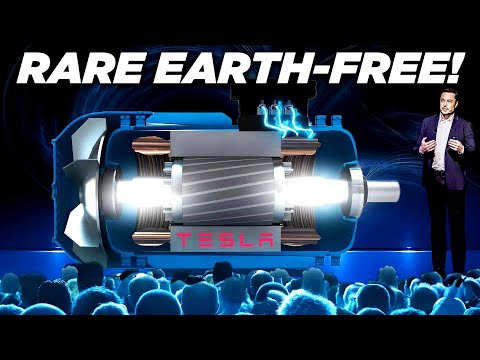 Tesla REVEALS A Rare Earth Free Super Magnets!