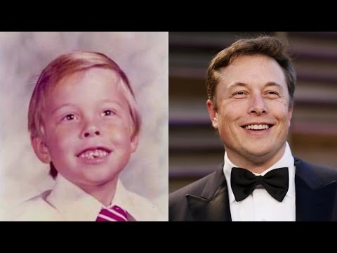 Elon Musk then and now | Elon Musk young