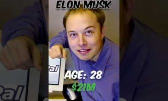 The Evolution of Elon Musk 💸💸 #shorts #elonmusk #viral