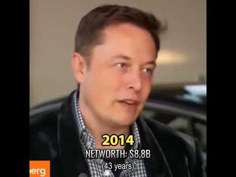 Elon Musk's evolution over the years till now.Happy  birthday Elon! 🎈