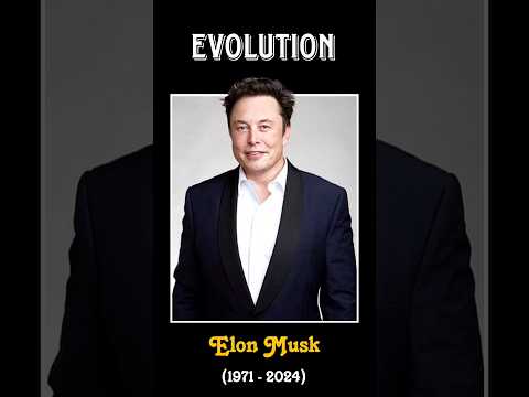 Elon Musk through the Years #space #trending #youtubeshorts