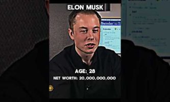 The Evolution of ELON MUSK💵💵#shorts