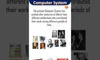 Evolution of Computer System, #computerknowledge #computergkknowledge