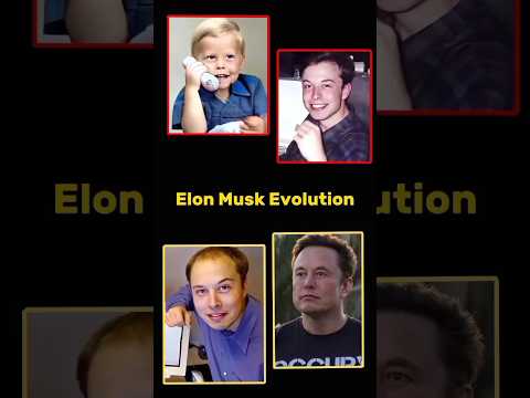 The Evolution of Elon Musk #shorts #elonmusk #tesla #spacex