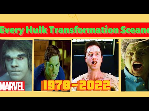 Evolution of Transformation into Hulk (1978-2022)🔥 #hulk #marvel #worldwarhulk #thorragnarok