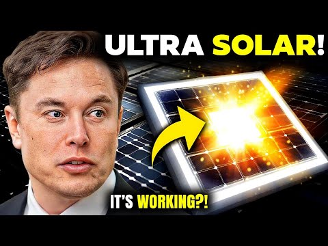 Elon Musk REVEALS Another Breakthrough In Solar Cells!