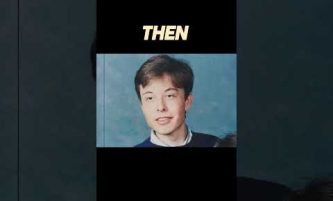 Elon MUsk | Then vs Now. #elonmusk #forbes #tesla #evolution