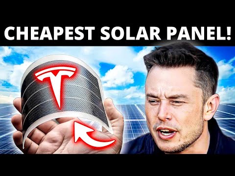 Elon Musk Shocks The Solar Industry With This New Material!