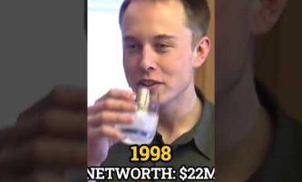 Elon Musk Net Worth Evolution  #elonmusk #entertainment #evolution #starlink #twiter